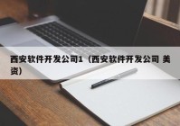 西安软件开发公司1（西安软件开发公司 美资）